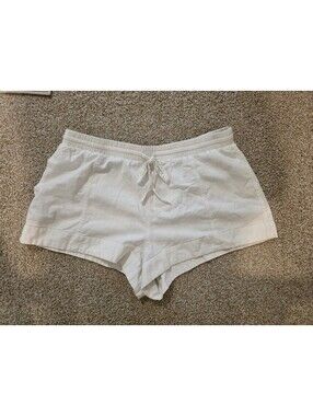 Universal Thread Women's Linen Blend Size XL White